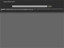 Tablet Screenshot of maxclick.com